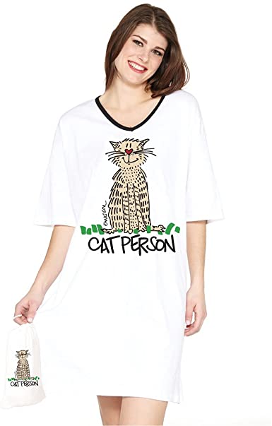 Emerson Street Cat Person Night Shirt
