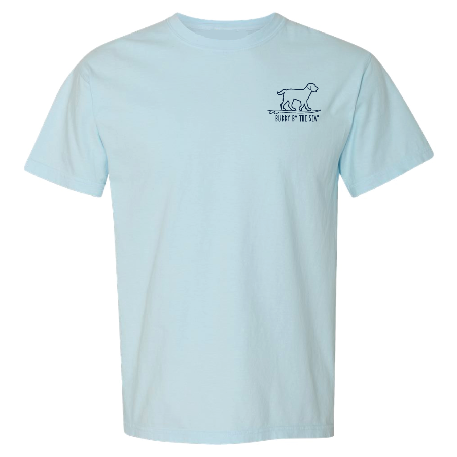 Buddy by the Sea Surfs Up Short Sleeve Tee