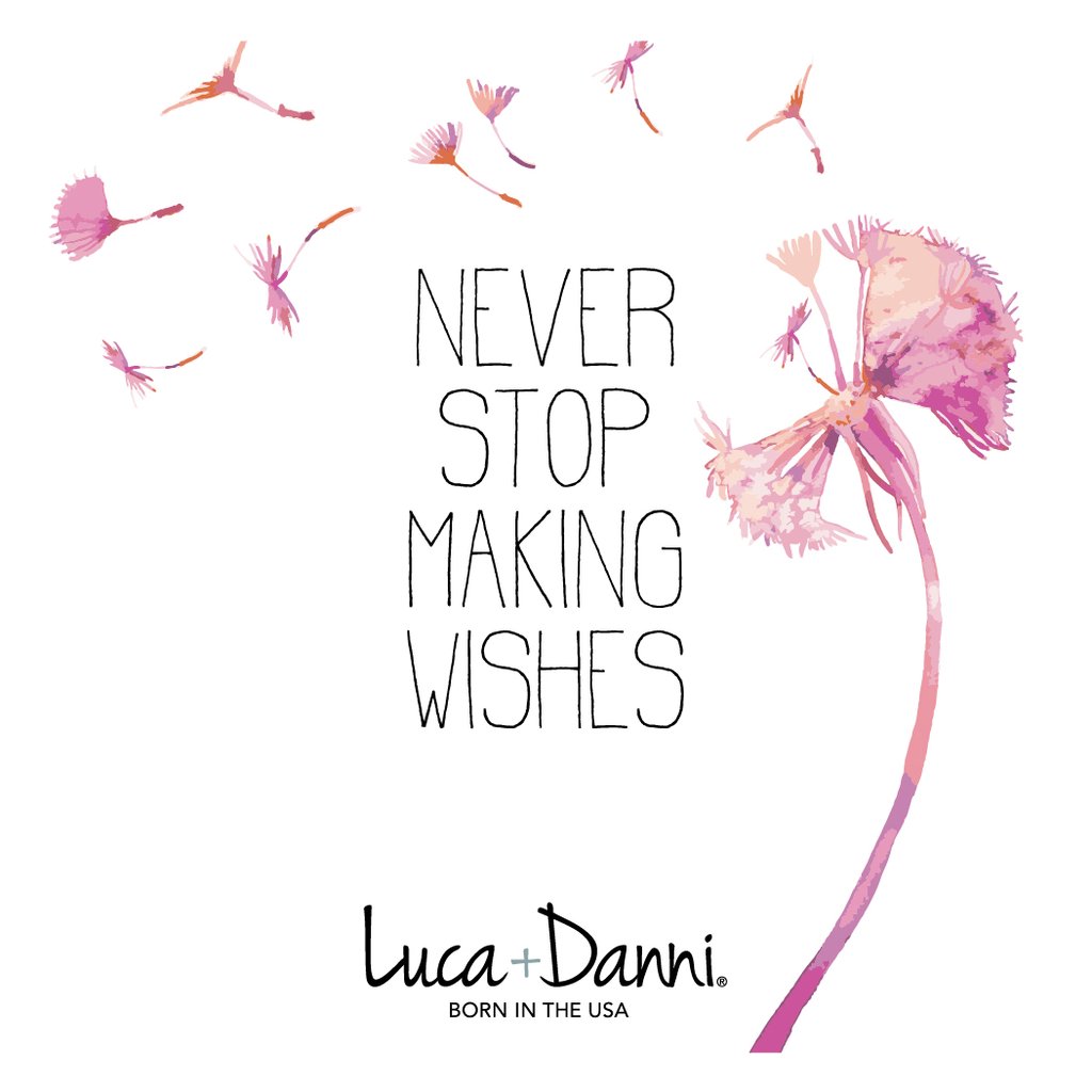 Luca + Danni Make a Wish Dandelion Design