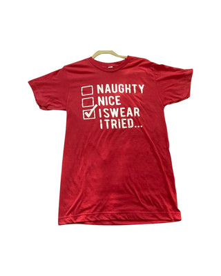 Doorbuster: Naughty and Nice T-shirt