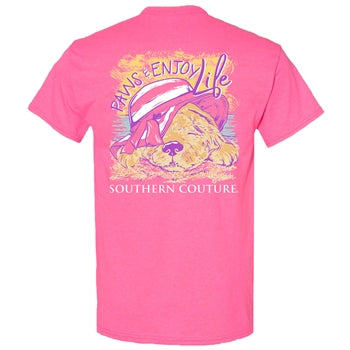 Southern Couture Enjoy Life Short Sleeve Tee