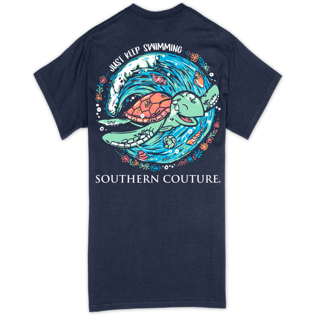 Southern Couture Frog Short Sleeve Tee