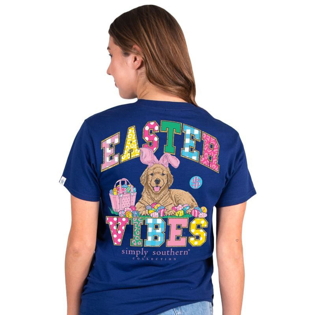 SIMPLY SOUTHERN EASTER VIBES MIDNIGHT SHORT SLEEVE TEE