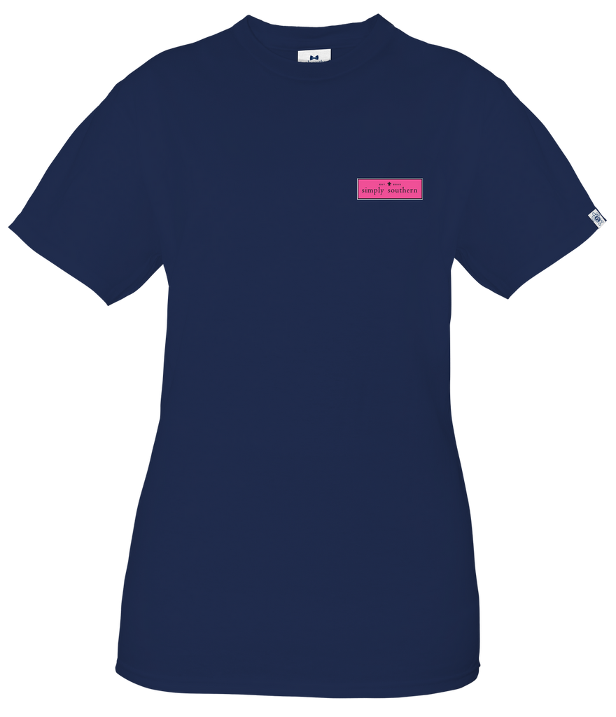 SIMPLY SOUTHERN OYSTER MIDNIGHT SHORT SLEEVE