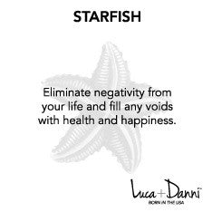 Starfish Bangle Luca + Danni meaning card