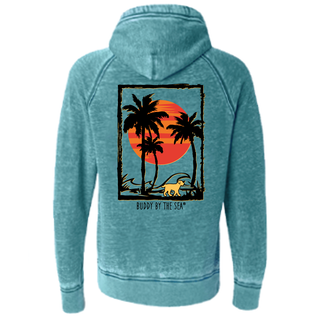 Sunset Surf Hooded Pullover