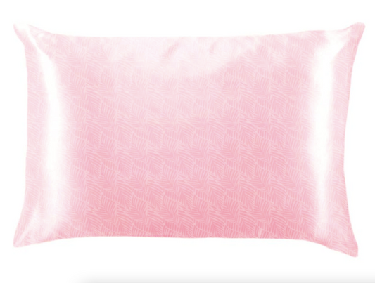 Bye Bye Bedhead Pillow Case-Pink Feather