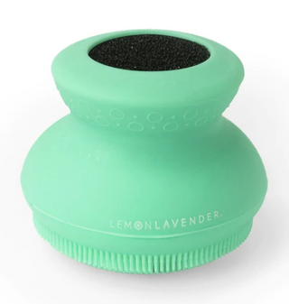 Lather Me Up Silicone Shower Brush-Mint