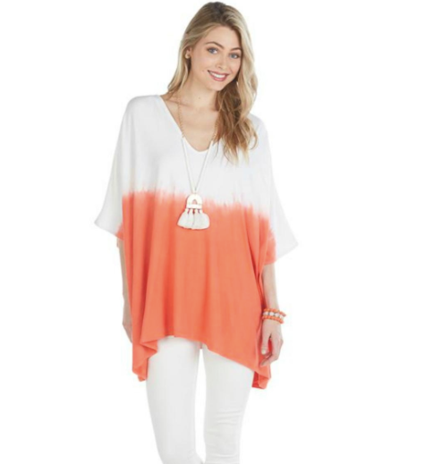 Lindy Coral Ombre Tunic