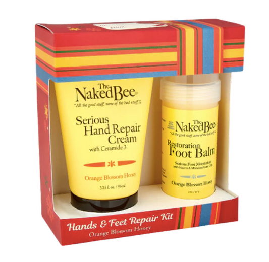 Naked Bee Holiday Hand & Foot Repair Kit