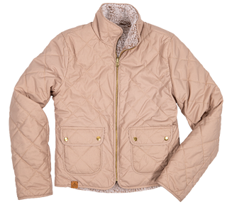 Simply Southern Reversible Jacket Camel