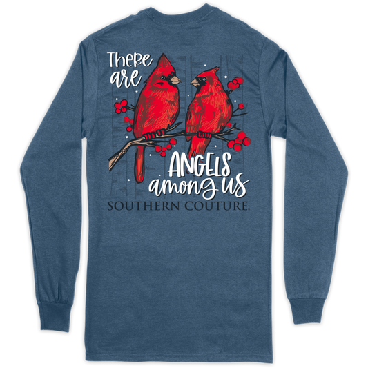 Southern Couture Angels Among Us Long Sleeve T-shirt