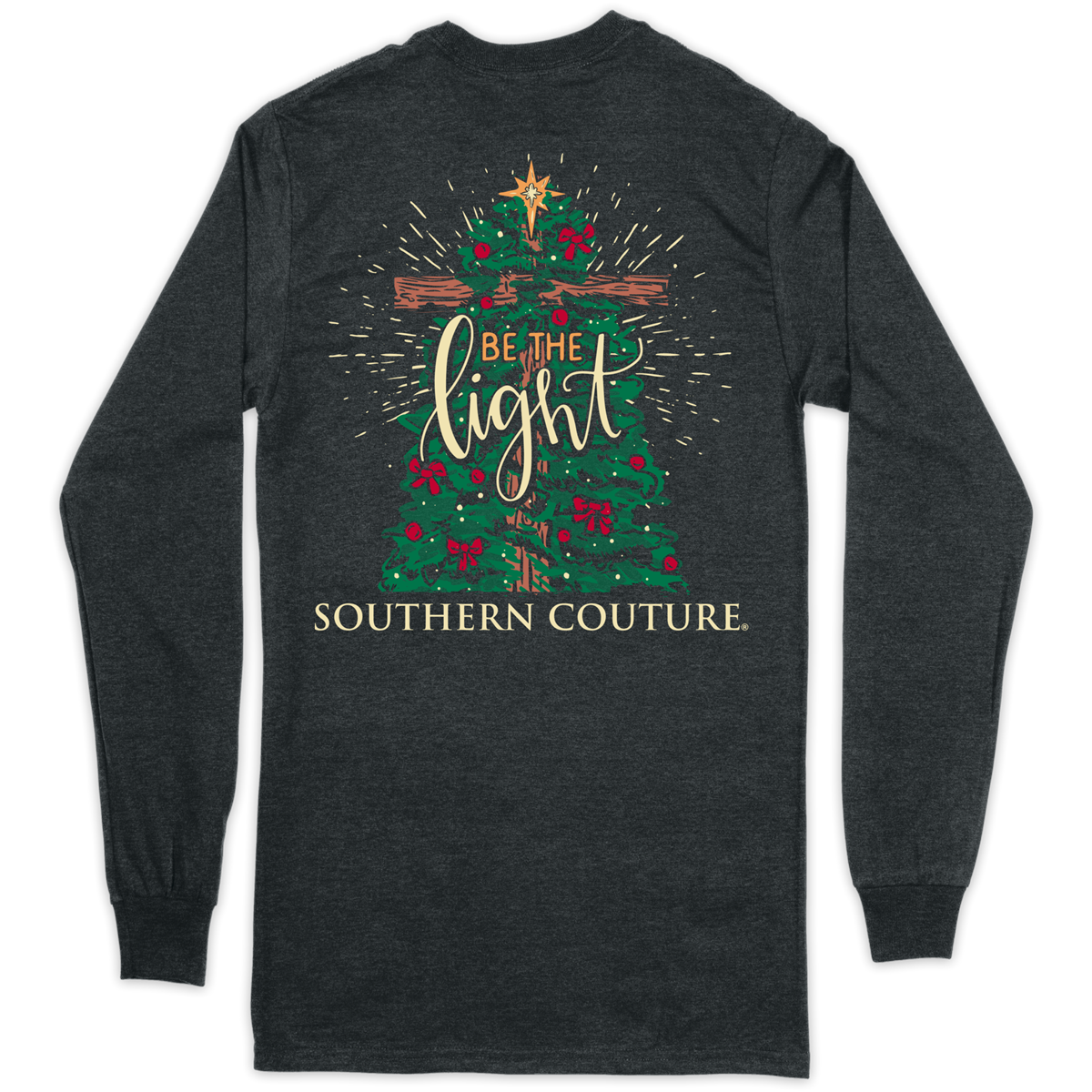Southern Couture Be the Light Long Sleeve T-shirt