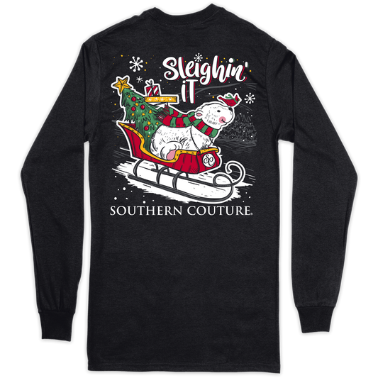 Southern Couture Sleighin Long Sleeve T-shirt