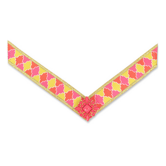 Lindsay Phillips Pink and Yellow Collins Strap