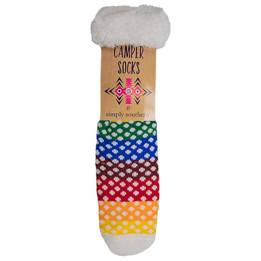 Simply Southern Rainbow Camper Socks