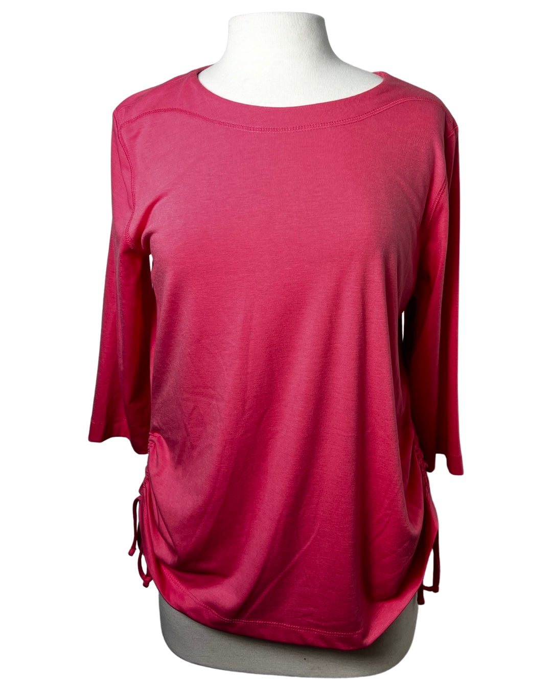 N Touch Pink Side Ruched Top