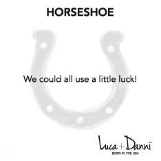 Horseshoe Bangle Luca + Danni meaning card