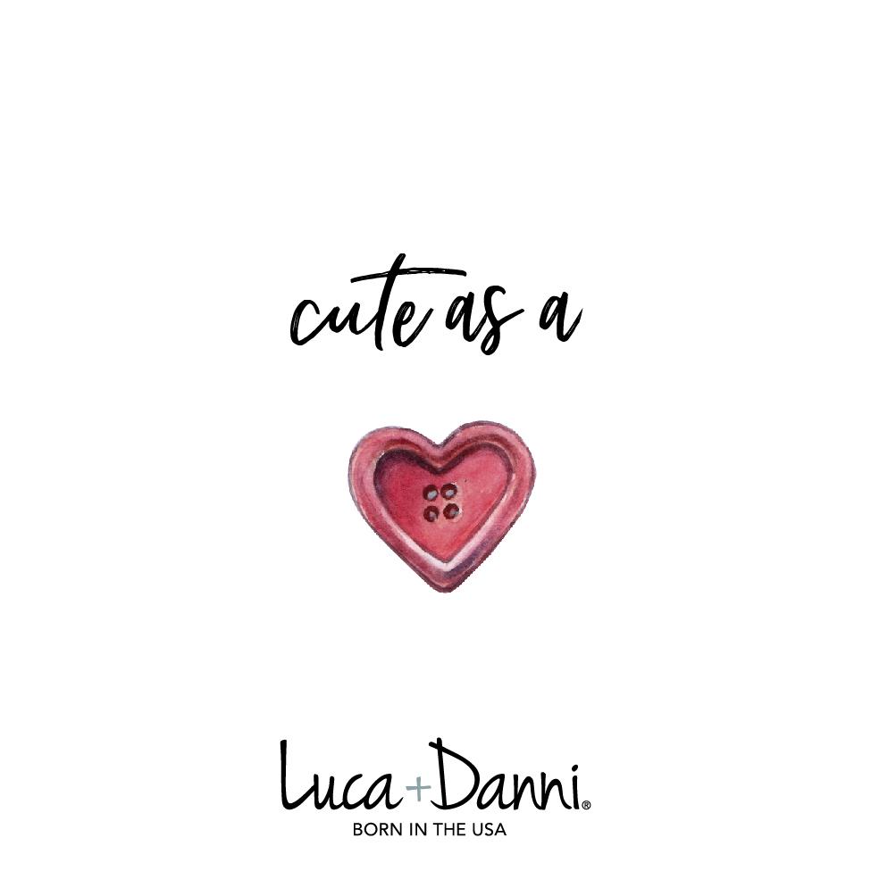 Cute as a Button Bangle - Luca + Danni